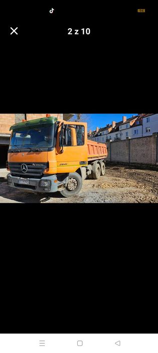 Transport wywrotka do 15 ton Słupsk- piasek,ziemia