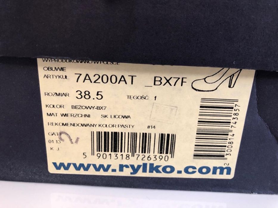 Buty na wysokim obcasie