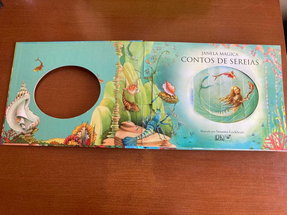 Janela Mágica Contos de Sereias - A Pequena Sereia e A Concha Mágica