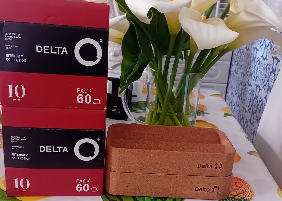 Cápsulas Delta Q + suportes – 120 cápsulas | 60€ negociável