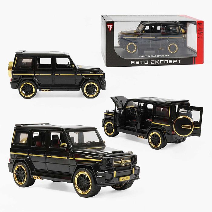 Моделька металева 1:24 Mercedes-Benz G65 Гелендваген, Гелік, Брабус,
