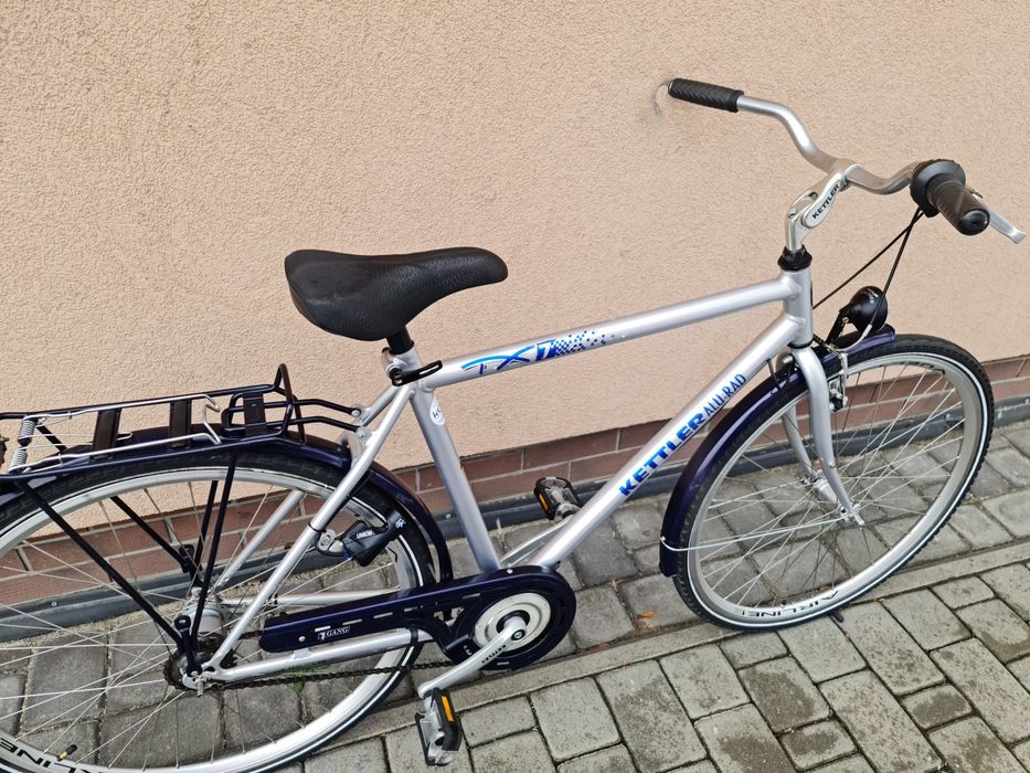 Rower męski miejski KETTLER koła 28 SHIMANO aluminium rabat WYSYŁKA
