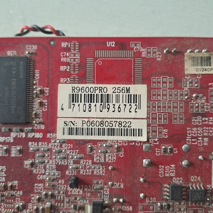Karta graficzna Ati Radeon 9600Pro 256mb Agp