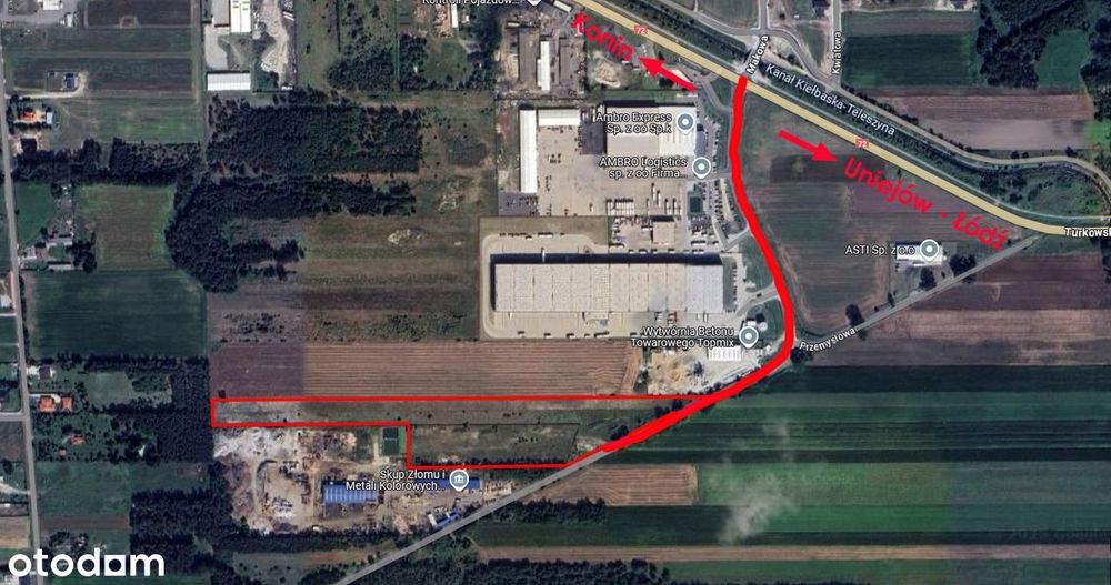 Działki w Łódzkiej Strefie Ekonomicznej w Przykonie od 3500 do 9400 m² - Widok 3