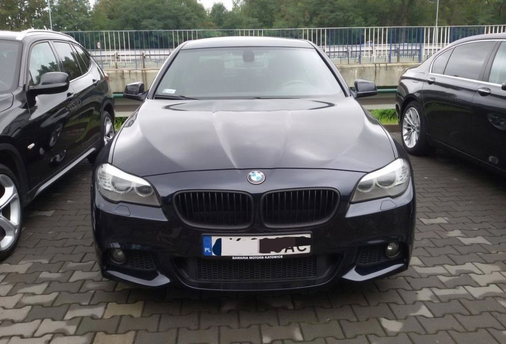 Bmw f10 ori m-pakiet 525d 218km konforty kamery lopatki automat salon polska!