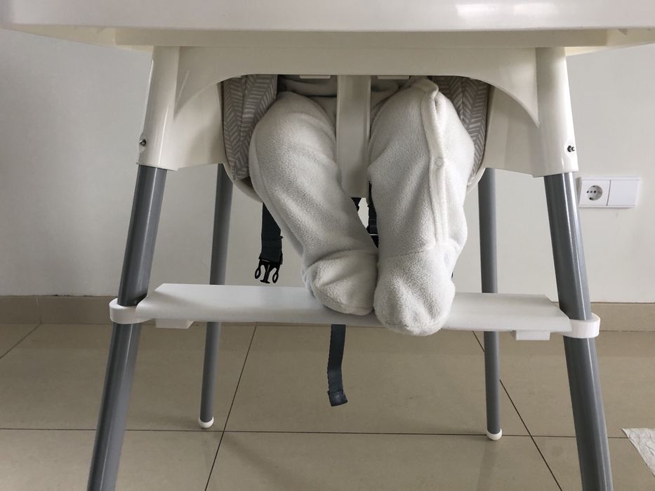 pousa pés, apoio de pes cadeira refeição ANTILOP IKEA
