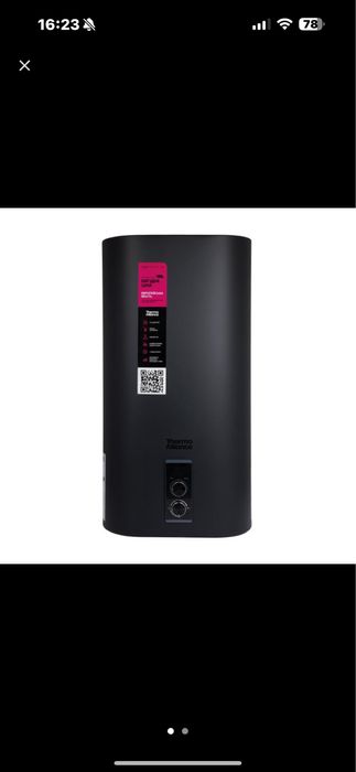 Бойлер плоский слім 80літрів доставка підключення