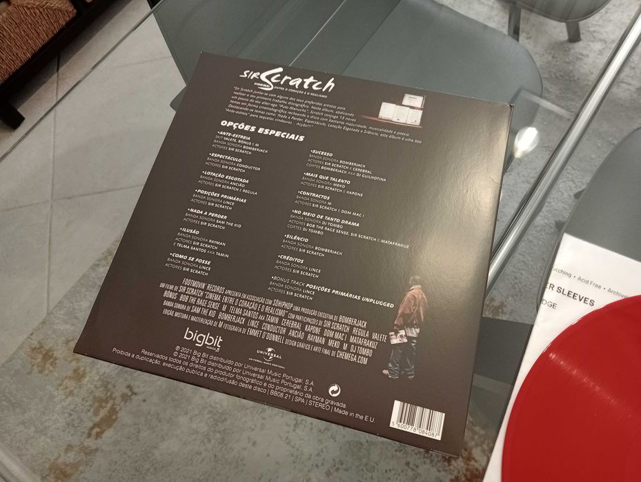 Sir Scratch - Cinema : Entre o Coração e o Realismo ( Vinil ) NOVO