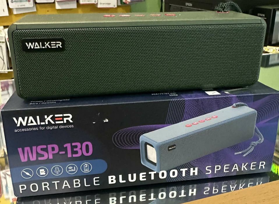 Портативная Bluetooth Колонка Walker WSP-130 Green