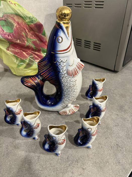 Набор Керамическик дельфины