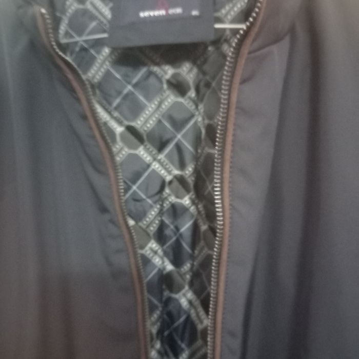 Parka de homem azul escura