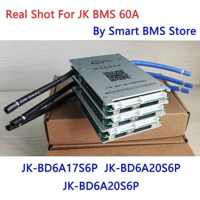 Смарт Бмс Smart BMS JIKONG JK-BD6A24S4PD 7-24S 60A пік 100а