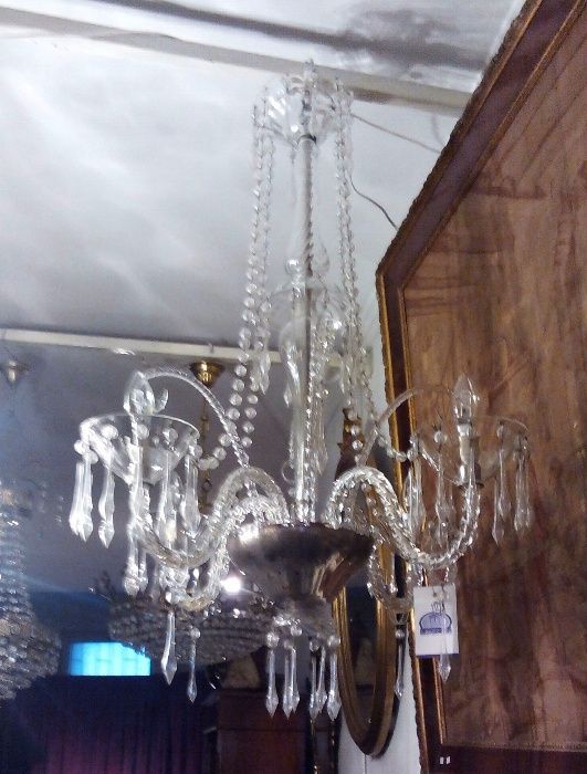 Candeeiro tecto, Lustre séc.XIX