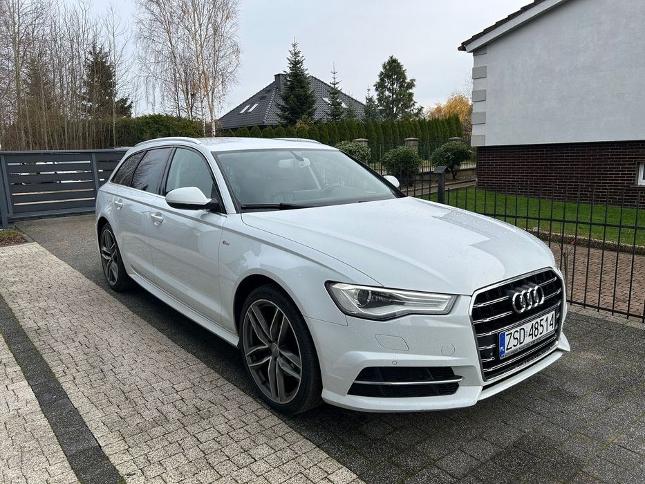 Audi A6 Avant 2.0 TDi 190KM S-Line Skóra LED Bi-Xenon Alu PDC !!