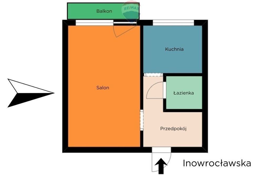 Apartment in Łódź, Osiedle im. Mikołaja Reja, Bałuty - Widok 2