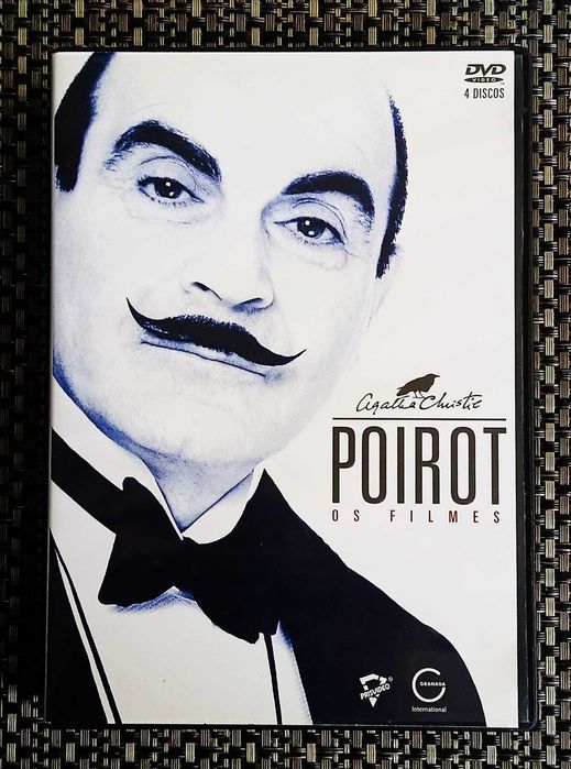 Poirot - Os Filmes Vol.1 - 4 DVDs - Muito Bom Estado