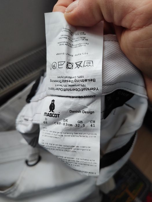 Spodnie robocze malarskie  Mascot Cordura.