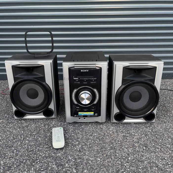 Wieża Hi-Fi Sony | Genezi MHC-EC68 / HCD-EC68 | Zmieniarka 3 CD | MP3 | Pilot | Głośniki