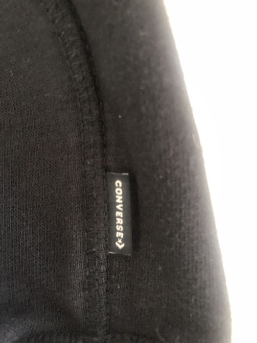 Czarna bluza sportowa converse