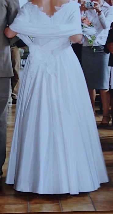 suknia ślubna klasyczna rozmiar 38
