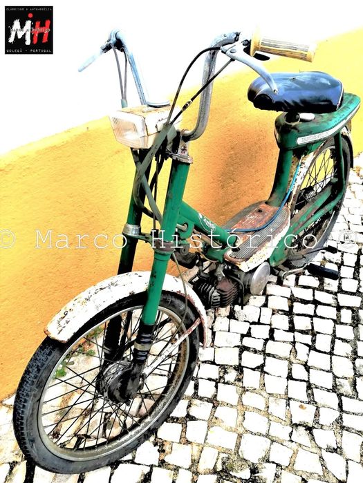 Honda Amigo PF50 ( 1° modelo ) quadro rígido