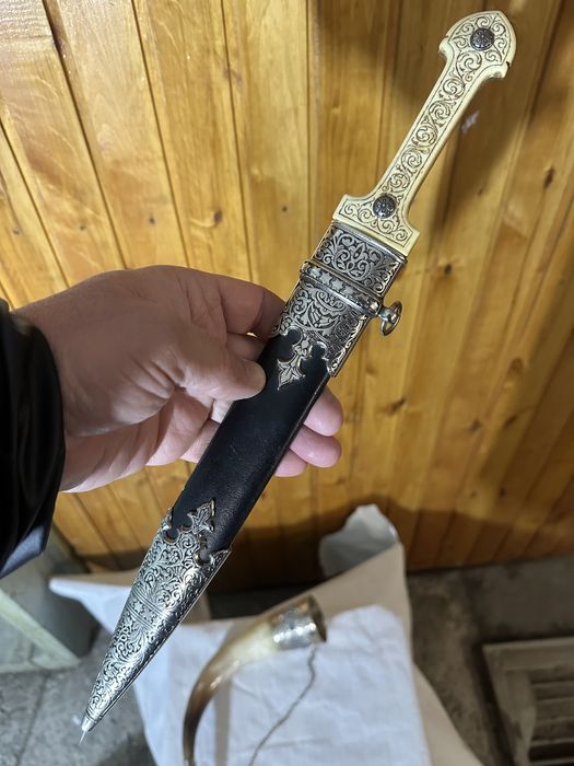 Кинжал сувенирный метал на стену восточный