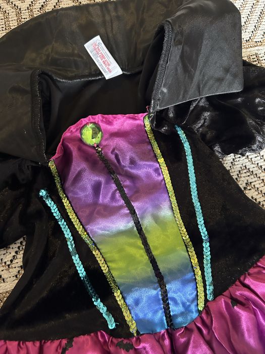 Карнавальний костюм сукня відьмочка  6-8 років. На Хелоуін Halloween