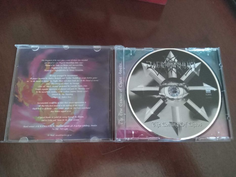 Sacamentum - the Coming of Chaos ,,, Cd