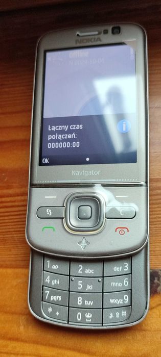 Oryginalna Nowa Nokia 6710 Navigator Titanium SWAP