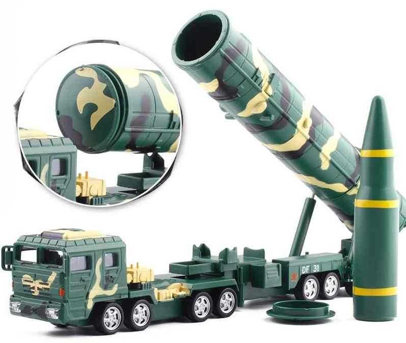 Модель 1/64 Китайский мобильный ракетный комплекс DF-31A