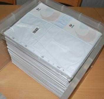 Bolsas para CD´s/DVD´s.