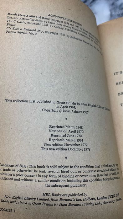 Through A Glass, Clearly - Isaac Asimov