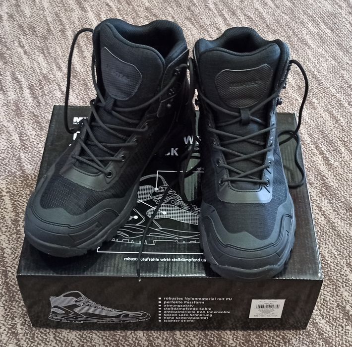 Черевики Mil-Tec Boots Lightweight Чорні (46р.)