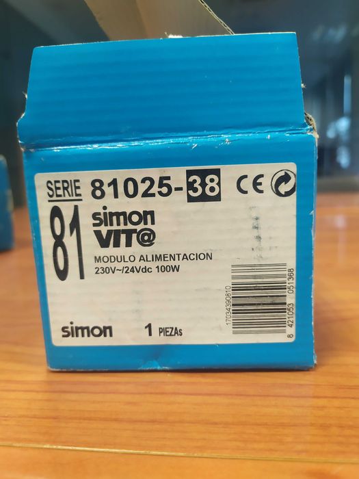 Fonte de alimentação Simon Vita 230 a 24 voltes  100 W