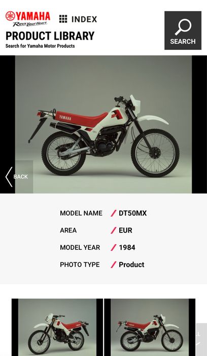 Yamaha Dt 50 mx 1984