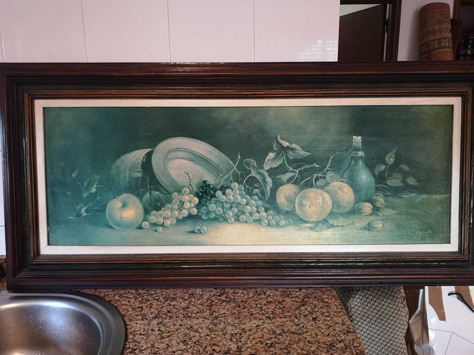 Quando com imagens de frutas