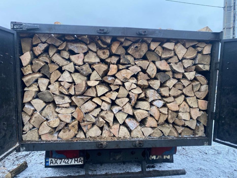 Дрова Дуб, Ясен, Акація, Сосна (Колоті) — Доставка Харків та Область