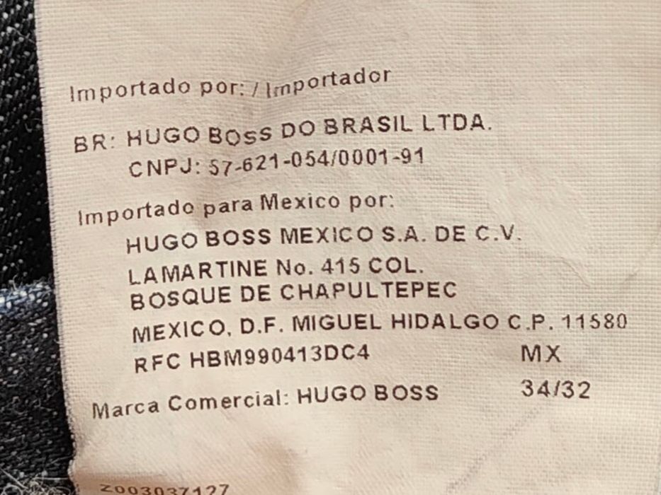 Wr) BOSS MAINE oryginalne spodnie jeansowe Roz.34/32