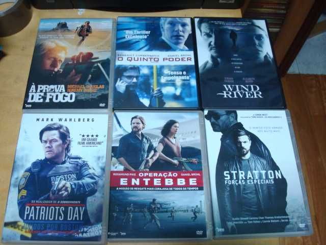 lote 7 dvds originais maioria recentes novas entradas parte 2
