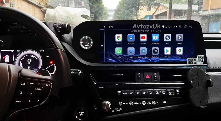Дисплей LEXUS ES Лексус ЕС ES350 Магнитола мультимедия Android CarPlay