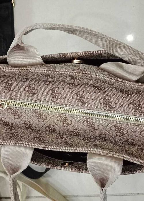 Жіноча сумка шопер Guess - шопер Гесс великий чорний