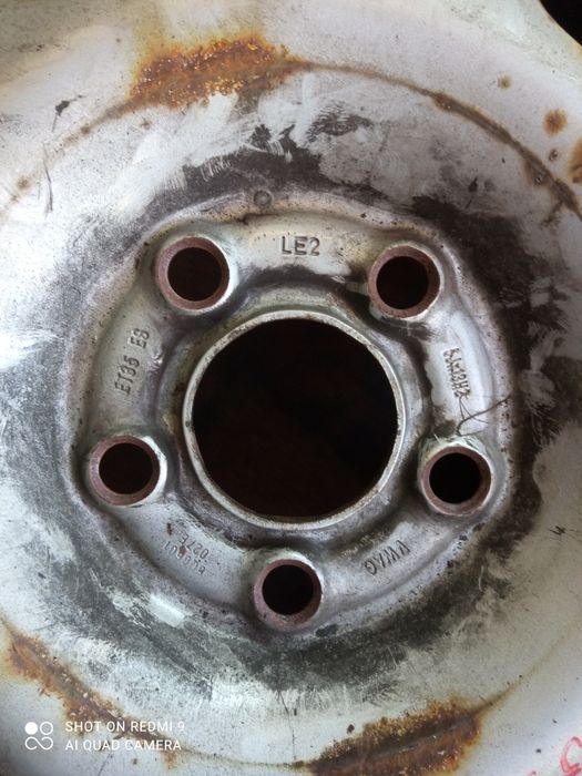 Felgi 13" 5x100 ET35 VW Skoda Seat stalowe