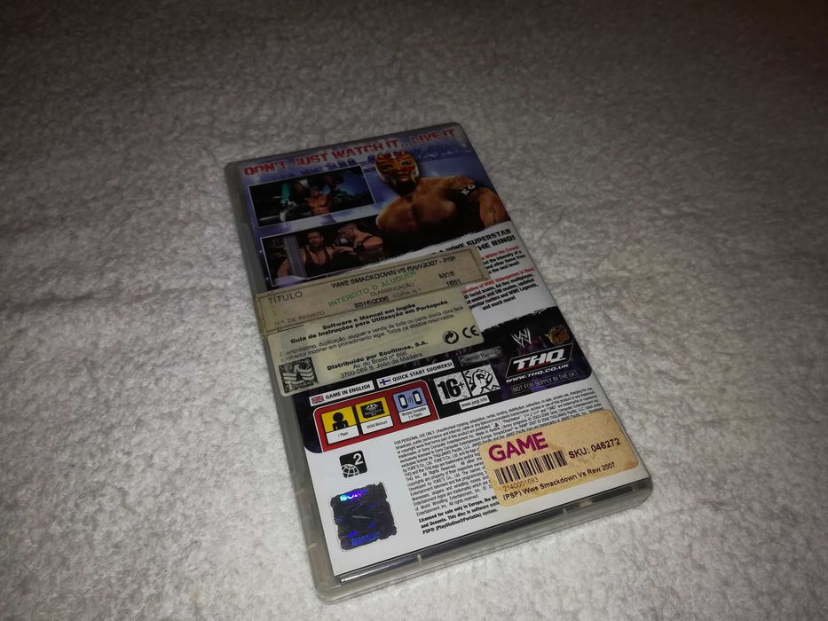 SmackDown vs Raw - psp (jogos para playstation portátil)