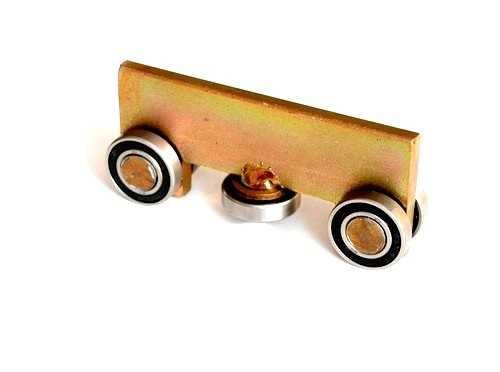 WÓZEK ROLKI 30x30x2 DO BRAM bramy podwieszanej