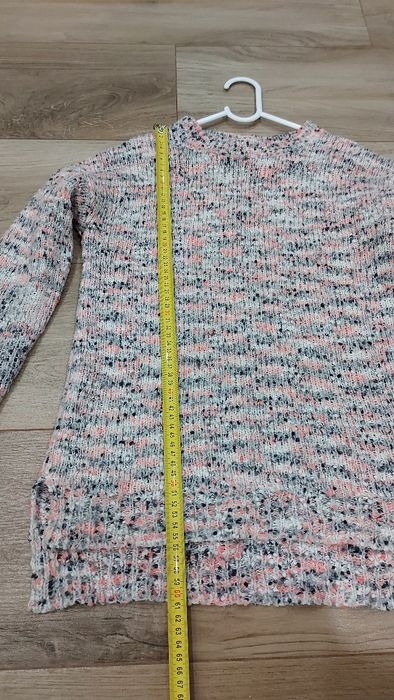 Sweter damski melanż rozmias 36 S