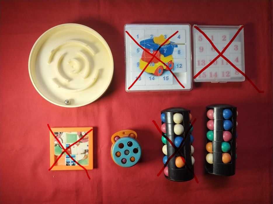 Головоломки для детей пятнашка и другие Іграшки.