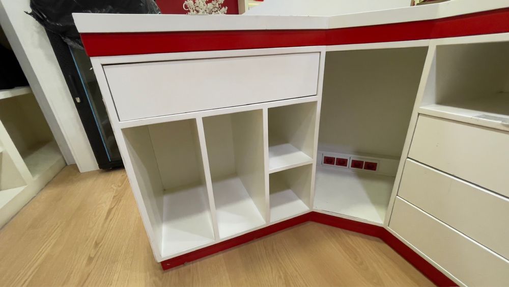 Balcao em mdf branco