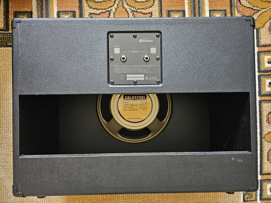 Coluna Palmer 1x12 Open Back com Celestion Creamback