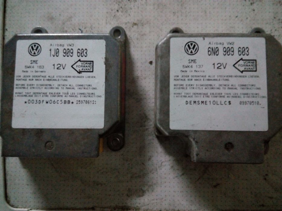 Centralinas Airbag VW Seat, Alhambra, Lupo, Polo, Golf, Sharan, Jetta