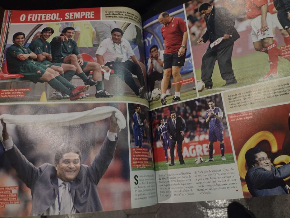 Revista "Caras" Eusébio